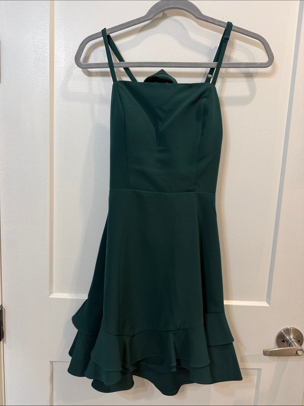 Green semi formal dress